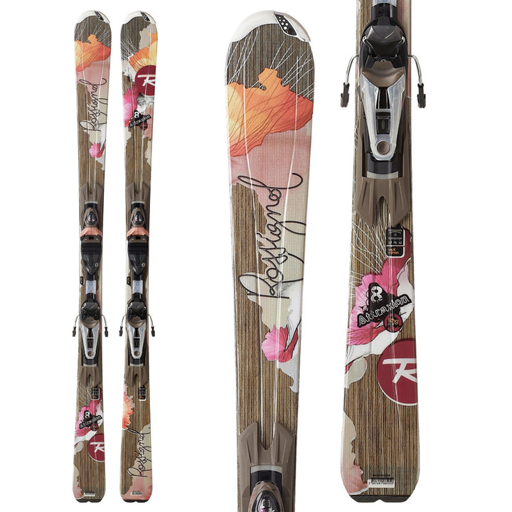 Rossignol Attraxion 8 Echo Skis + WTPI²/Saphir 110 Bindings - Women's 2012