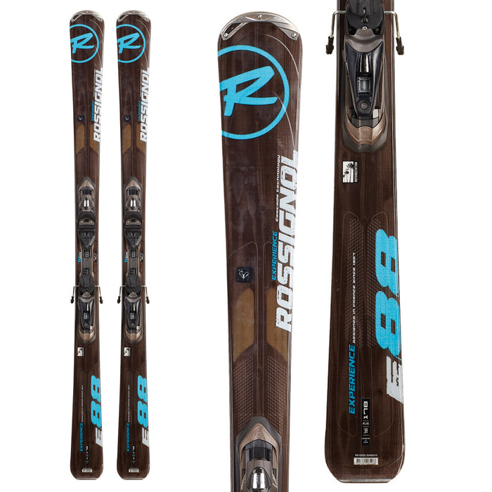 Rossignol Experience 88 Skis + TPX/Axium 120 Bindings 2012