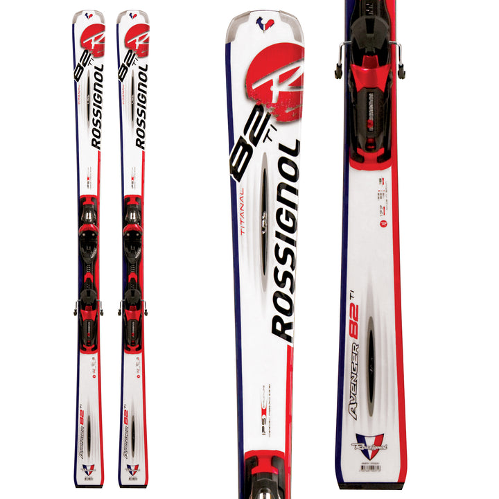 Rossignol Avenger 82 Ti Skis + Axial² 120 Bindings 2012