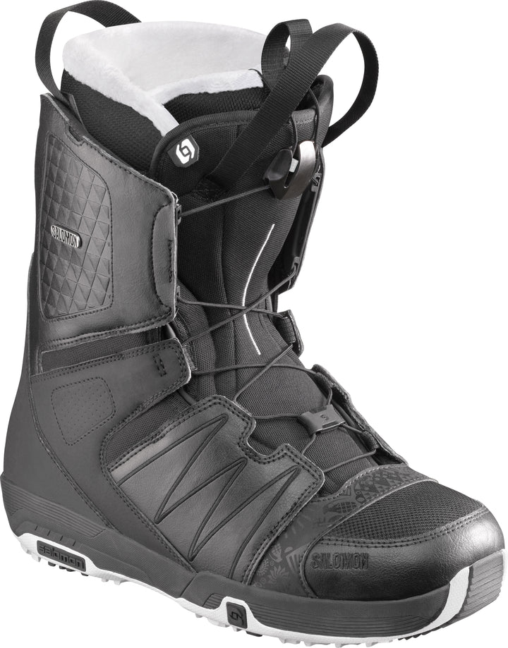 Salomon Faction Snowboard Boots 2012 Black/White/Black