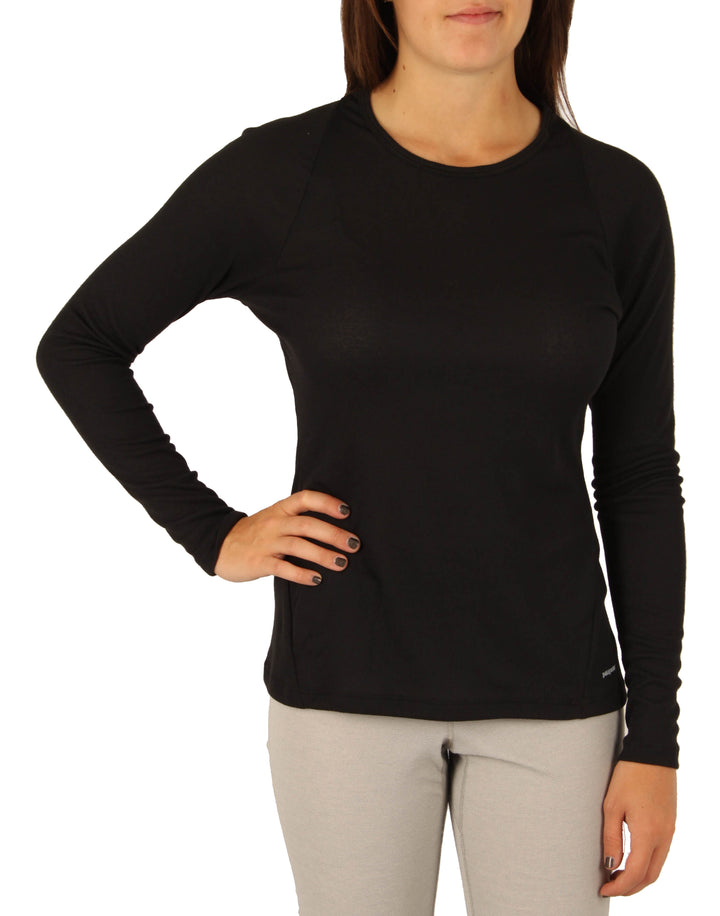 Patagonia Capilene 2 Lightweight Crew Shirt - Women's Black