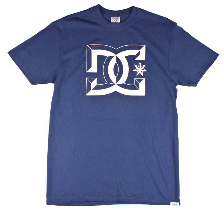 DC Center-D T Shirt Estate Blue