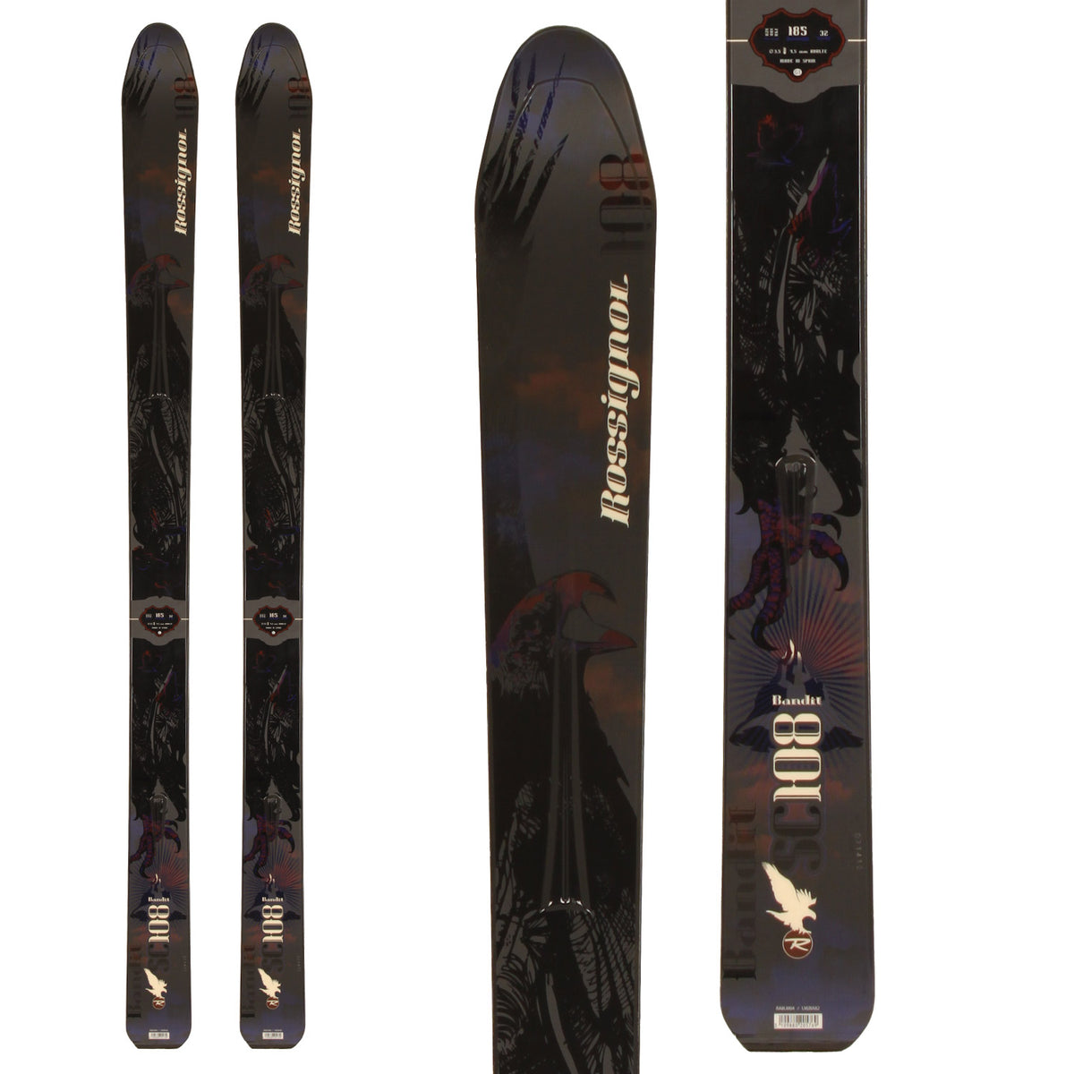 Rossignol Bandit SC 108 Skis 2009