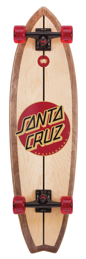Santa Cruz Woody Shark Light Longboard Complete