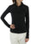 Mountain Hardwear Butter Zippity Zip Neck Top - Women's Black