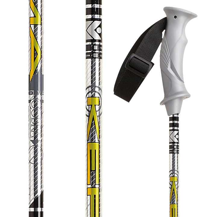 Kerma Cobra Ski Poles 2011 Black/Grey