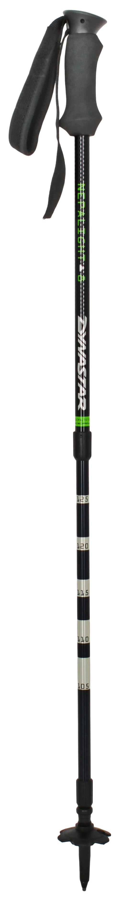 Dynastar Nepalight 8 Adjustable BC Ski Poles 2010 Black