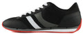 Globe Pulse Lite Wakeskate Shoes Black/Red Lite Left Side View