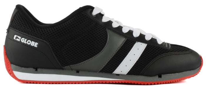 Globe Pulse Lite Wakeskate Shoes Black/Red Lite Right Side View