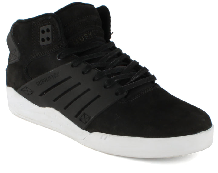 Supra Skytop III Shoes Black Nubuck Top View