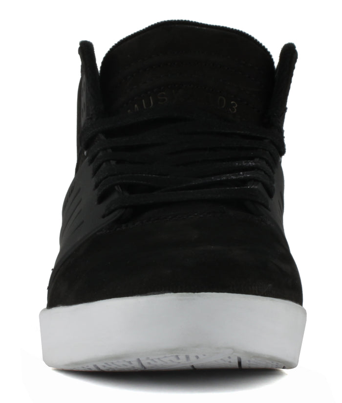 Supra Skytop III Shoes Black Nubuck Front View