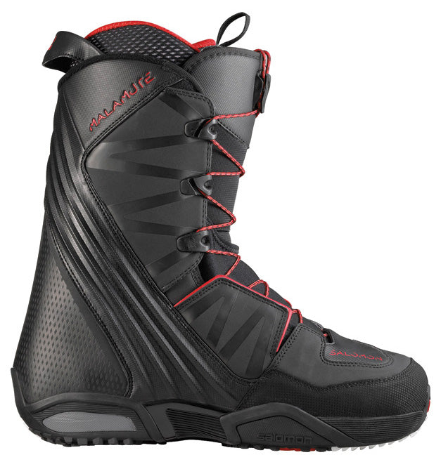Salomon Malamute Snowboard Boots 2013 Black/Bright Red/Black