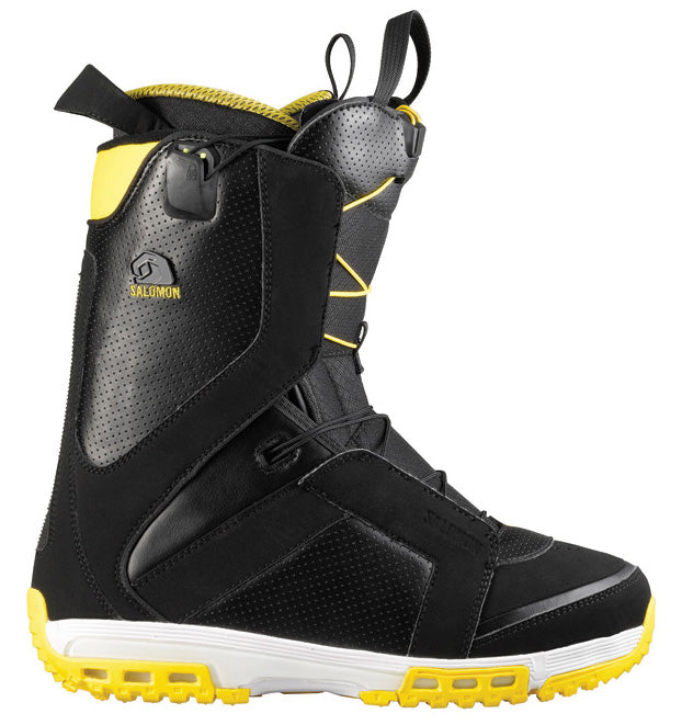 Salomon Dialogue Wide Snowboard Boots 2013 Black/Yellow/Black