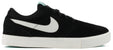 Nike SB Paul Rodriguez 5 LR Shoes Black/Mint/Swan Side View