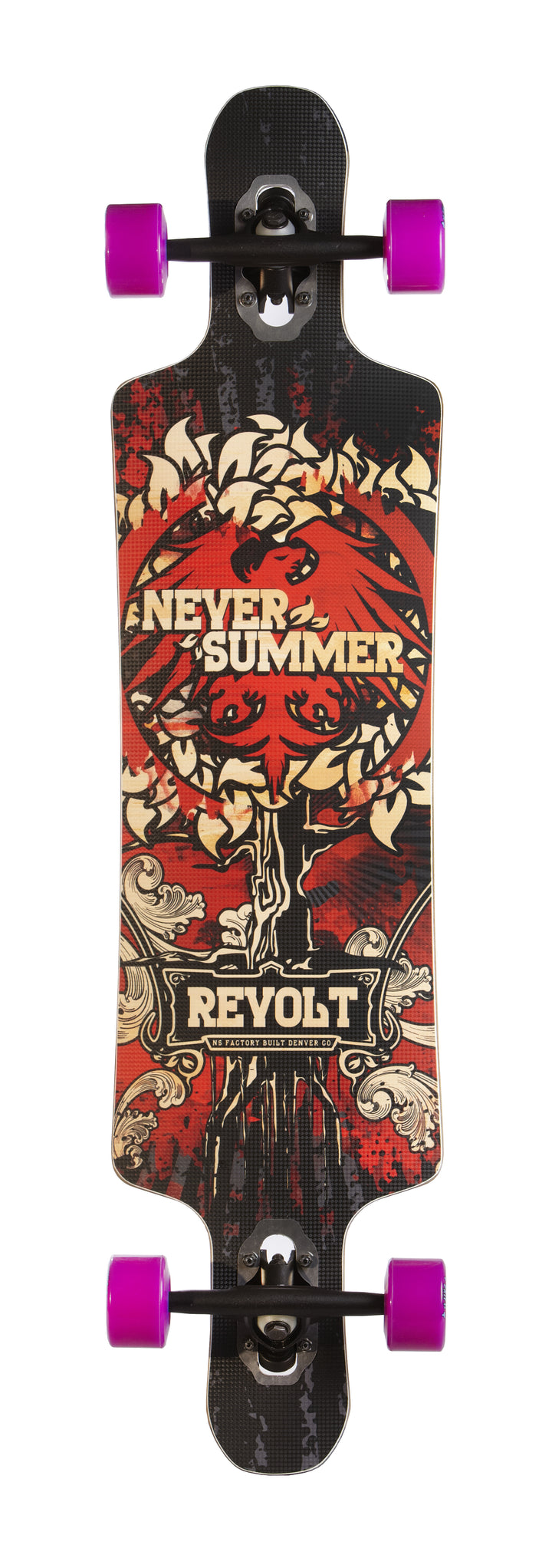 Never Summer Revolt Longboard Complete