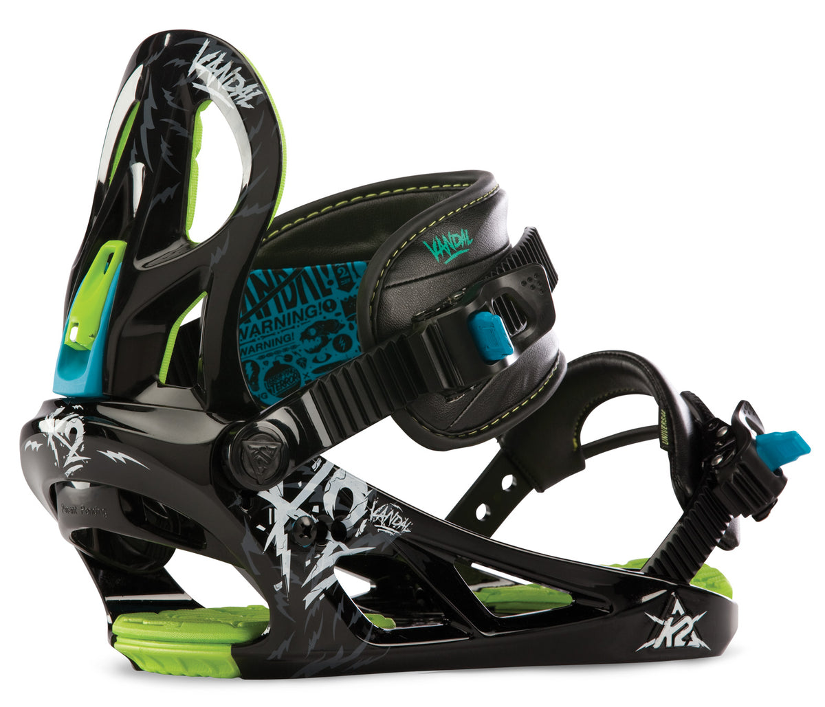 K2 Vandal Snowboard Bindings - Youth - Boy's 2013 Black