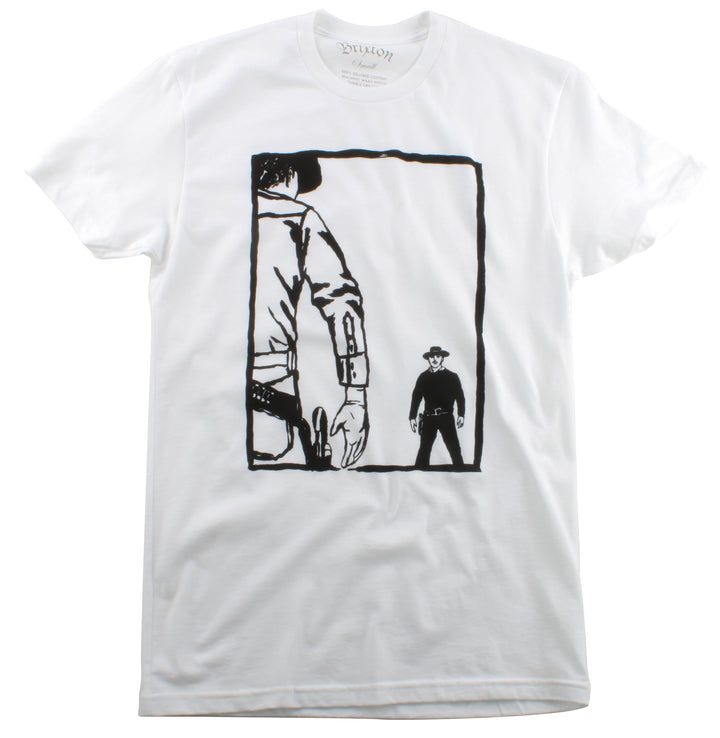 Brixton Draw T Shirt White Front View