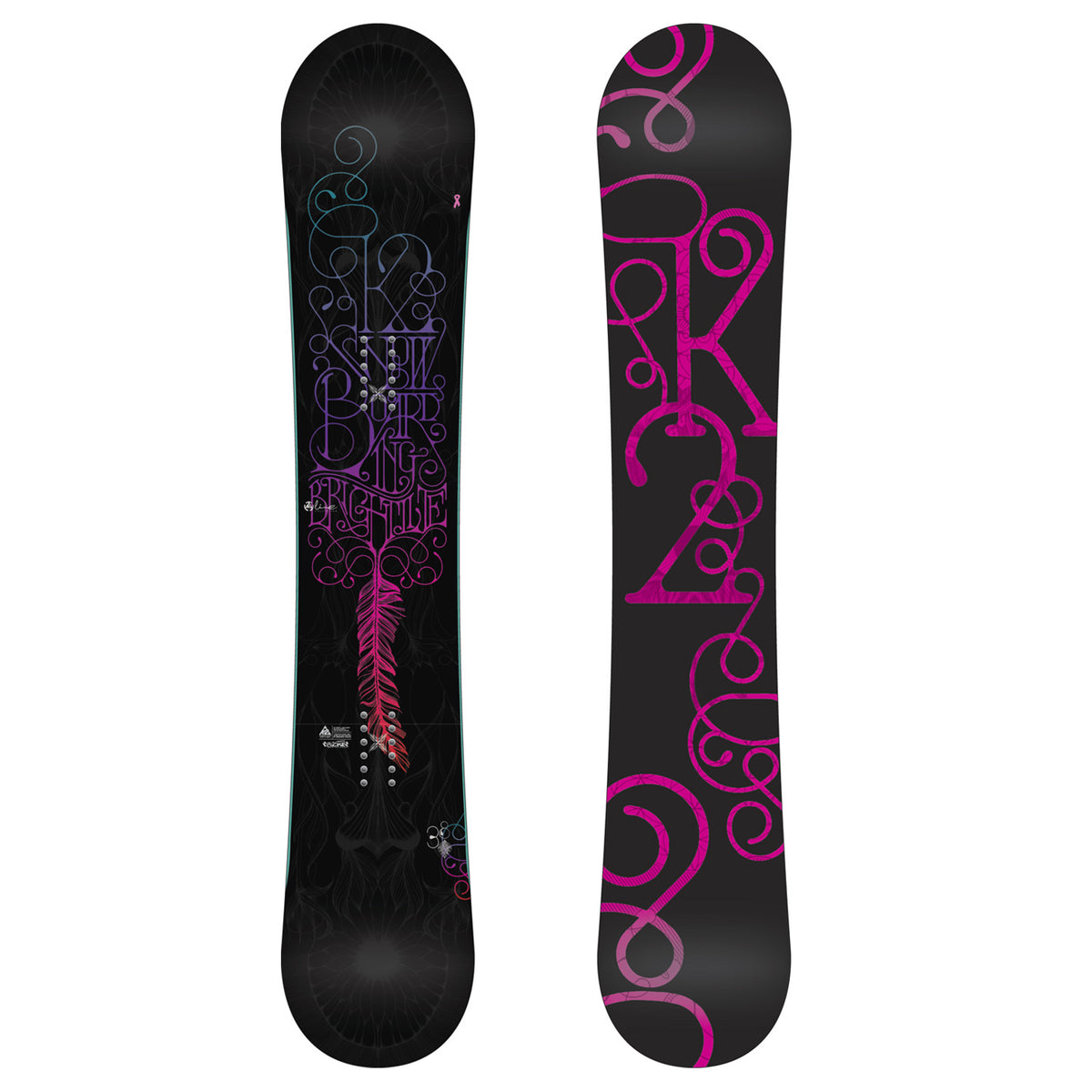 K2 Bright Lite Snowboard - Women's 2013 Front View