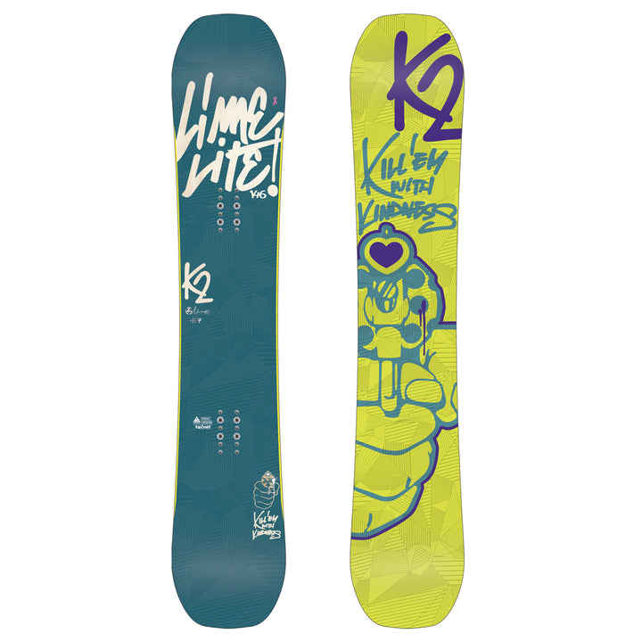 K2 Lime Lite Snowboard - Women's 2013 Front View