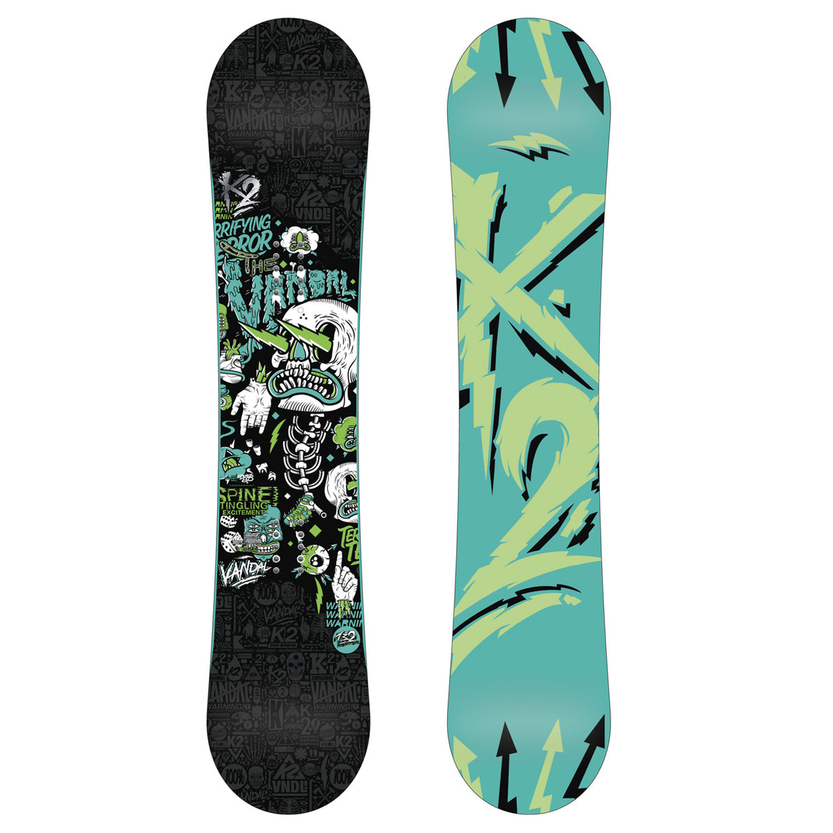 K2 Vandal Snowboard 2013 Front View