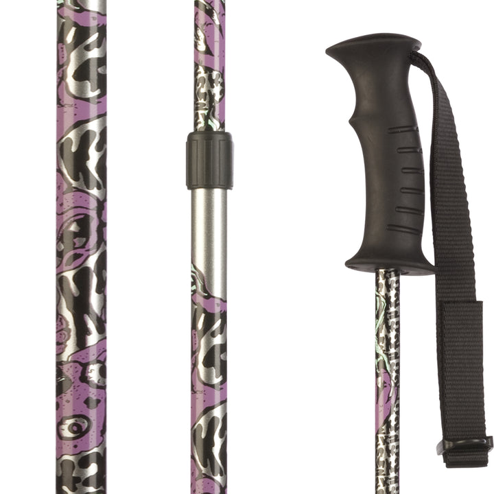 K2 Sprout Adjustable Ski Poles - Boy's 2013 Silver Front View