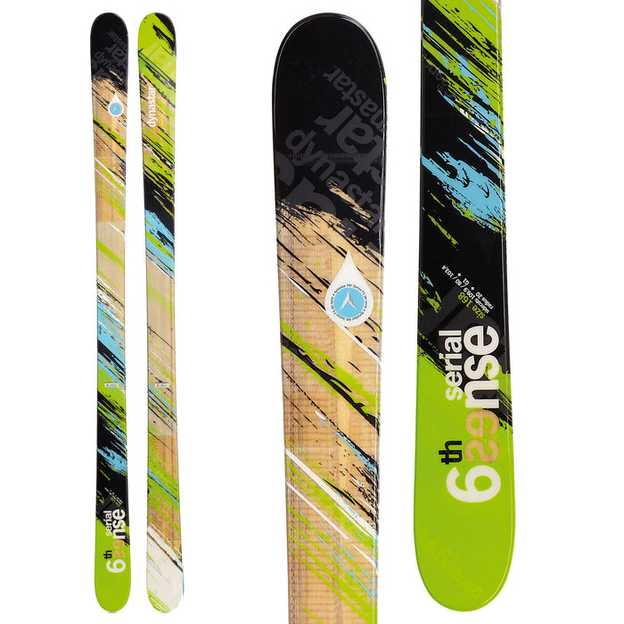Dynastar 6th Sense Serial Skis 2013 Front View