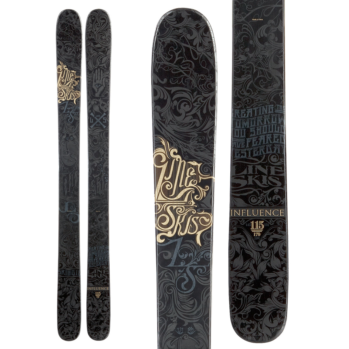 Line Skis Influence 115 Skis 2013