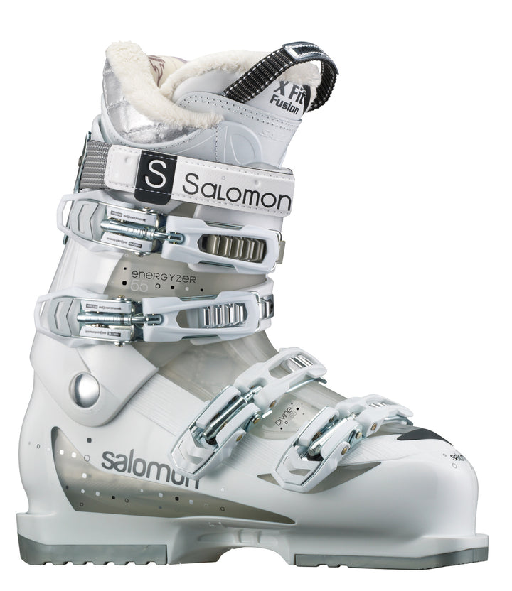 Salomon Divine 55 Ski Boots - Women's 2013 White/Shade Front View