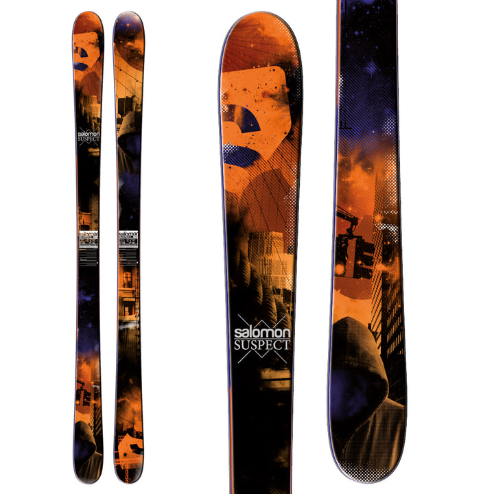 Salomon Suspect Skis 2013 Front View