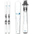 Salomon Origins Lagoon Skis + L9 Bindings - Women's 2013 Front View