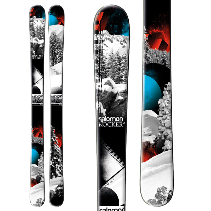 Salomon Rocker2 Jr Skis - Youth - Boy's 2013 Front View