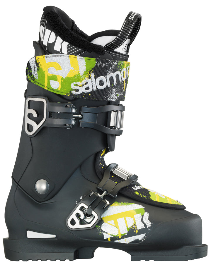 Salomon SPK 85 Ski Boots 2013 Black Front View