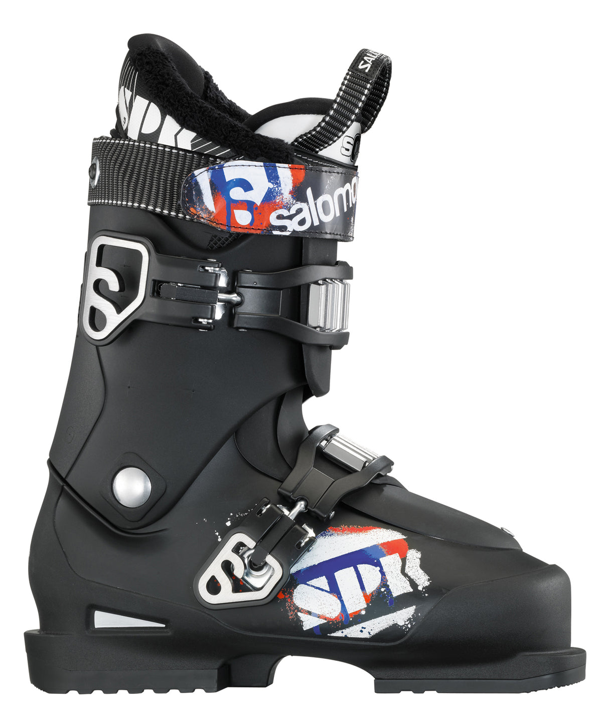 Salomon SPK 75 Ski Boots 2013 Black Front View