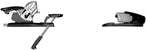 Salomon Z12 Ti Ski Bindings 2014 Silver/Black Side View