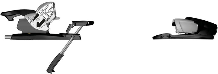 Salomon Z12 Ti Ski Bindings 2014 Silver/Black Side View