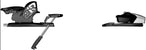 Salomon Z10 Ski Bindings (80mm Brakes) 2013 Black/White Side View