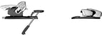 Salomon Z12 Ski Bindings (100mm Brakes) 2013 White/Black Side View