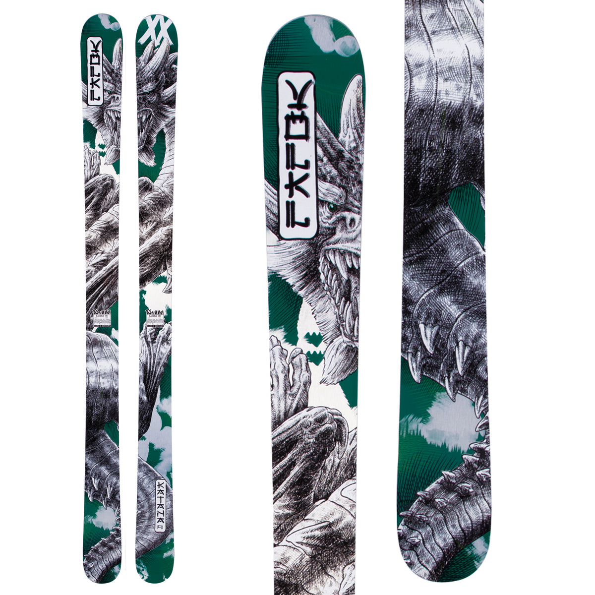 Volkl Katana Skis 2013 Front View