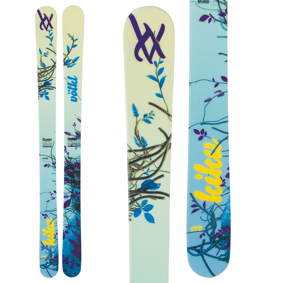 Volkl Kiku Skis - Women's 2013 Front View