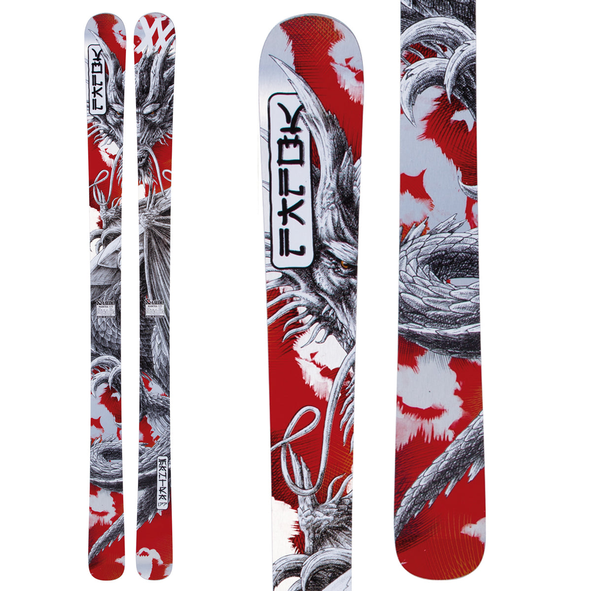 Volkl Mantra Skis 2013 Front View