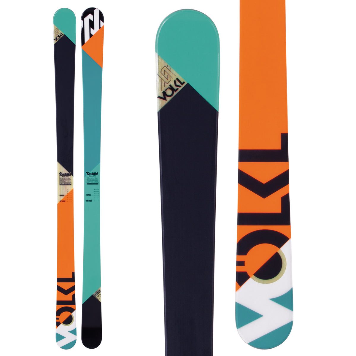Volkl Kink Jr Skis - Youth 2013 Front View