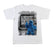 Neff Art Monster T Shirt White Front View