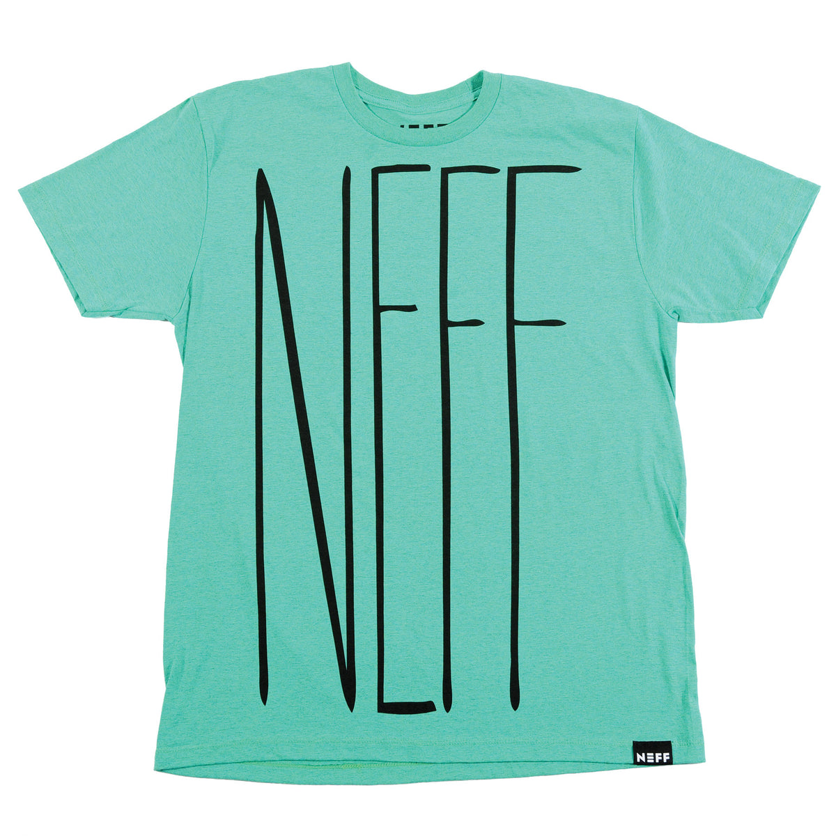 Neff Drifter T Shirt Mint Heather Front View