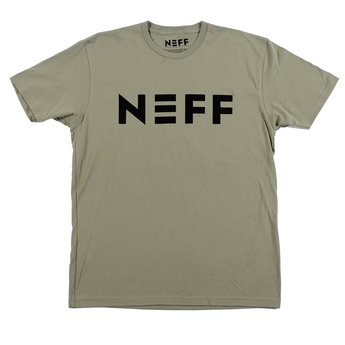 Neff Metropolis T Shirt Olive Front View