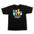 Neff Street Kings T Shirt Black Front View