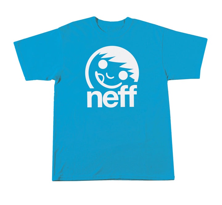 Neff Corpo 2 T Shirt Turquoise Front View