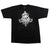 Neff Count T Shirt Black Front View