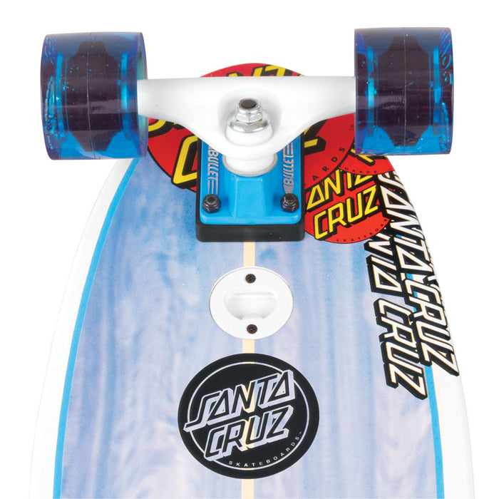 Santa Cruz Land Shark Cruzer Longboard Complete Top View