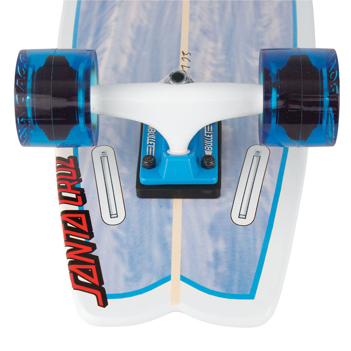 Santa Cruz Land Shark Cruzer Longboard Complete Bottom View