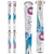 Rossignol Temptation 74 Skis + Xelium Saphir 100 Bindings - Women's 2013 Front View